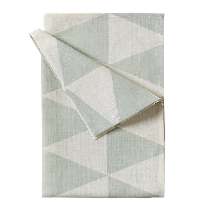 Paño de cocina Rime S, dusty mint (verde) Scandi Living