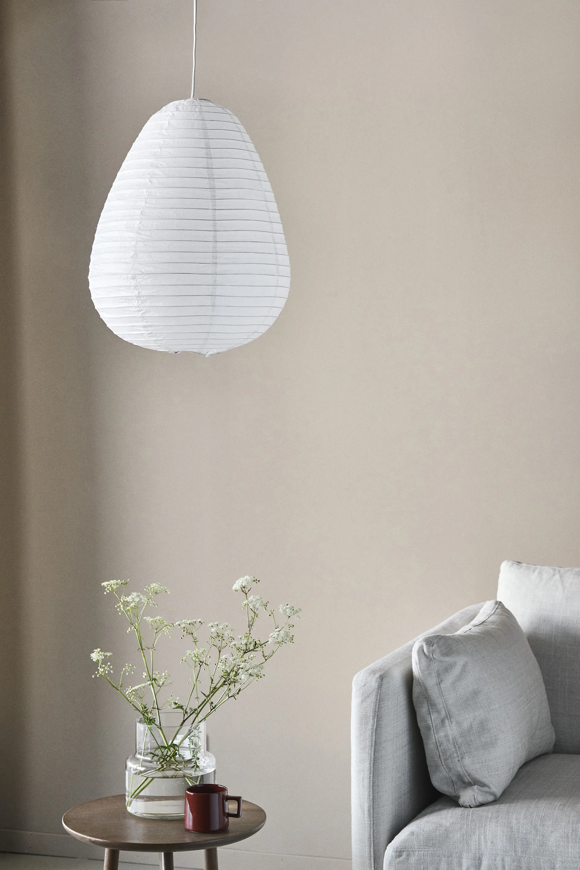 Pantalla de lámpara Lucent drop, Ø40 cm Scandi Living