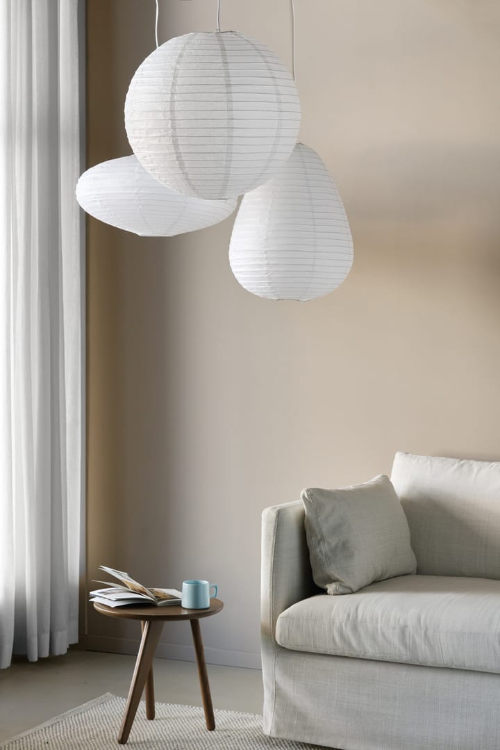 Pantalla de lámpara ovalada Lucent, Ø40 cm Scandi Living