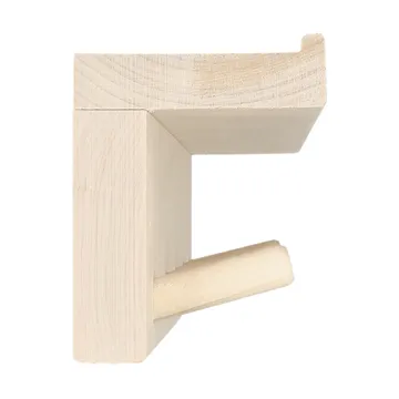 Perchero con estante Alley - Abedul - Scandi Living