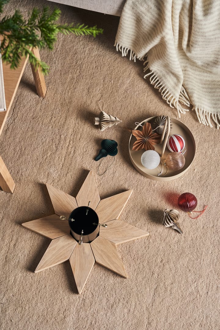 Pie para árbol de Navidad Norr, Lacado blanco Scandi Living