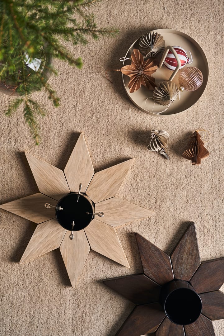 Pie para árbol de Navidad Norr, Teñido oscuro Scandi Living