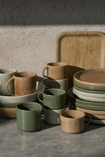 Plato Clay - Beige, Ø20 cm - Scandi Living