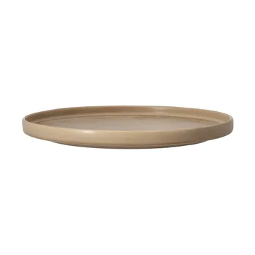 Plato Clay - Marrón, Ø26 cm - Scandi Living