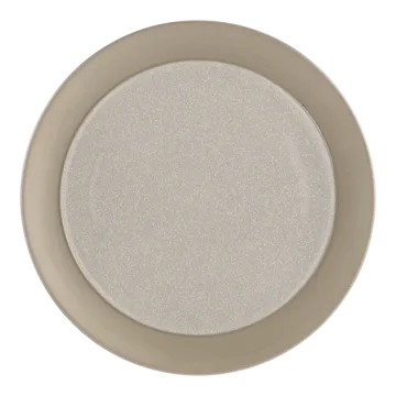 Plato de postre Fossil Ø21 cm - Beige - Scandi Living