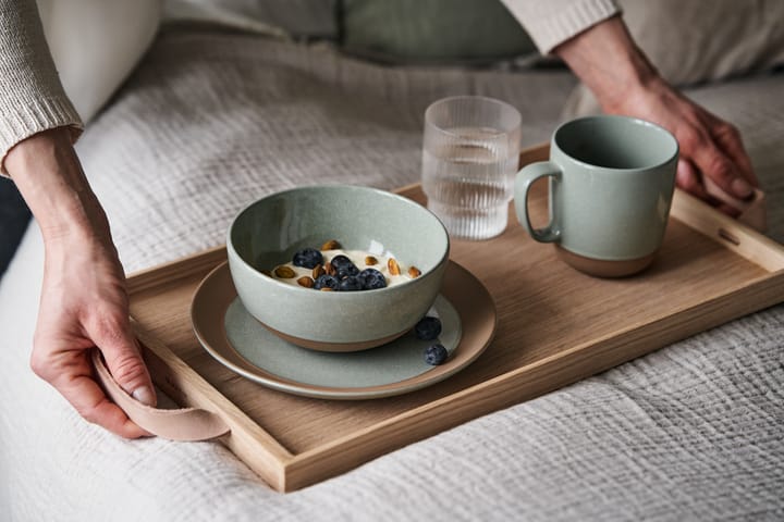 Plato de postre Fossil Ø21 cm, Verde Scandi Living