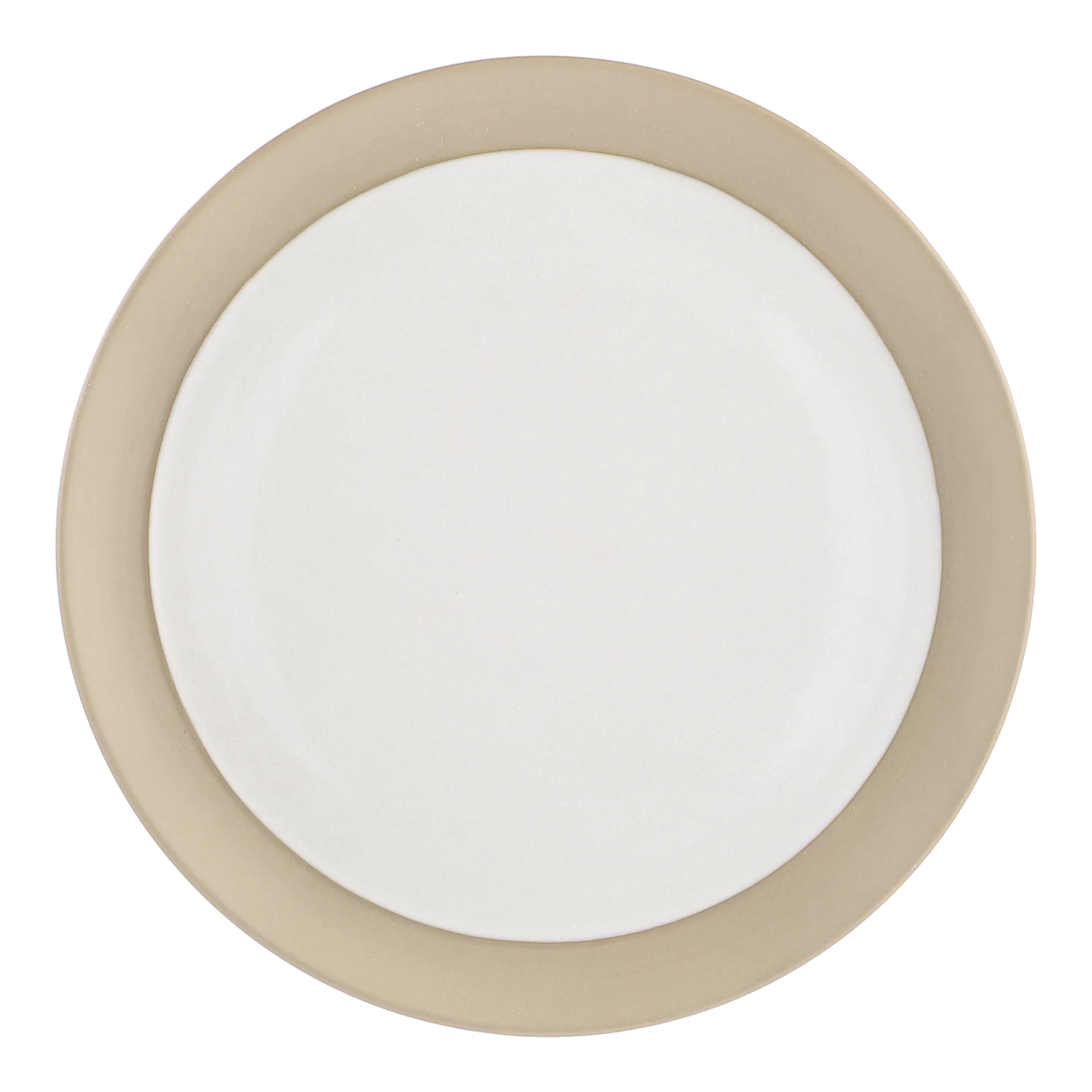 Plato Fossil Ø26 cm, Blanco Scandi Living