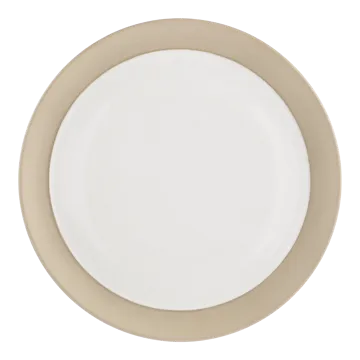 Plato Fossil Ø26 cm - Blanco - Scandi Living