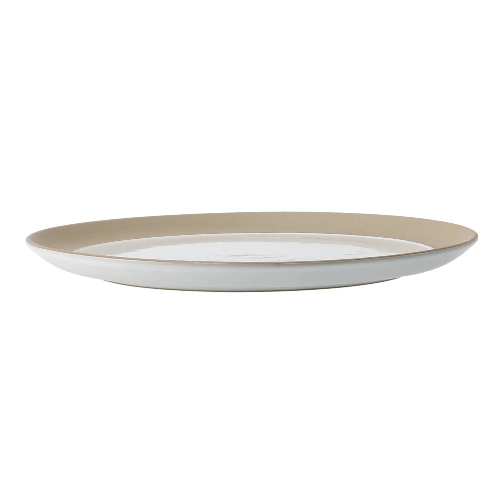 Plato Fossil Ø26 cm, Blanco Scandi Living