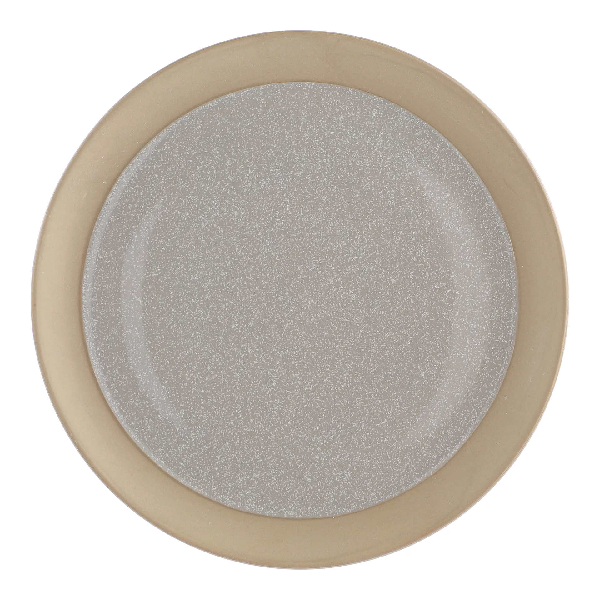 Plato Fossil Ø26 cm, Gris Scandi Living