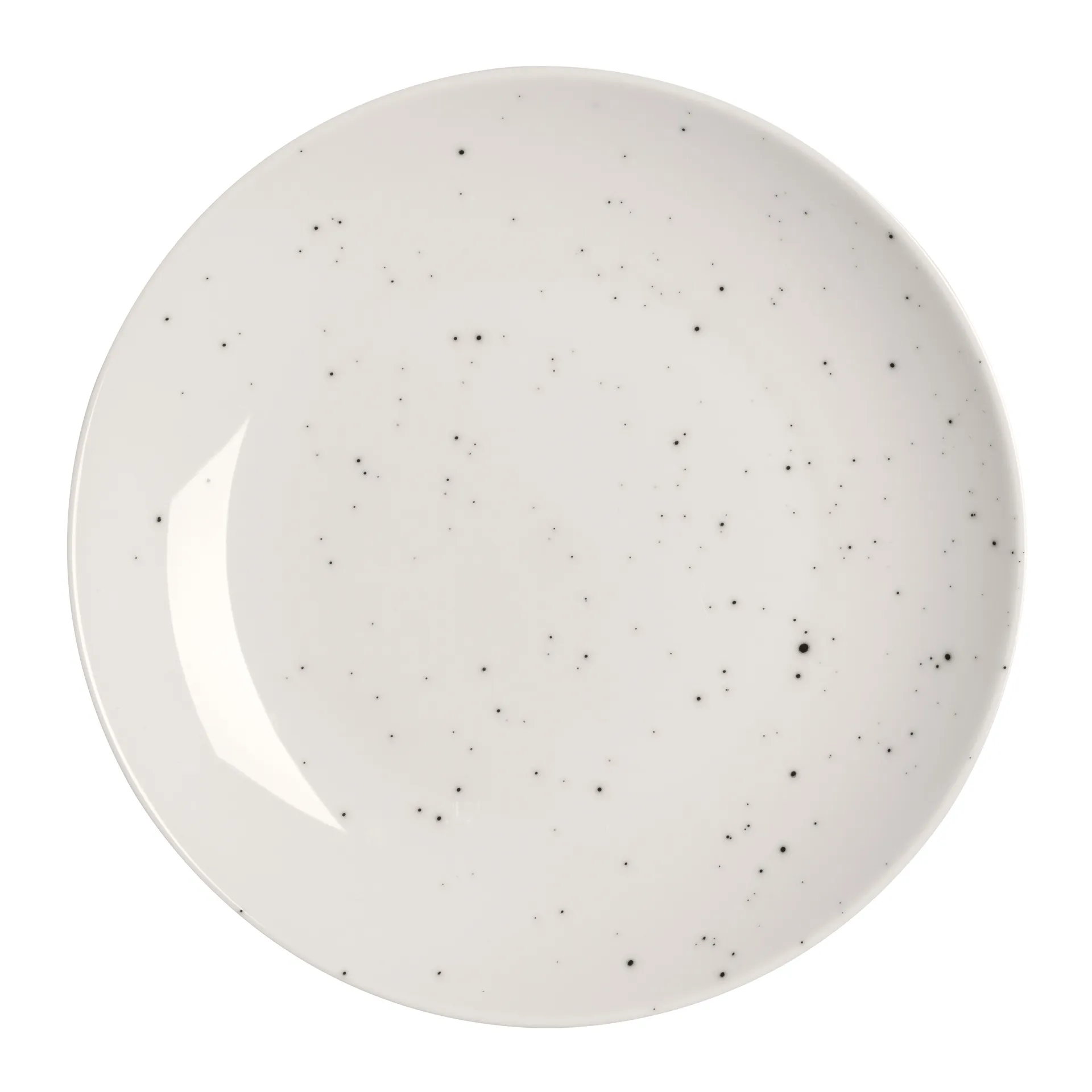 Plato Freckle Ø20 cm, blanco Scandi Living