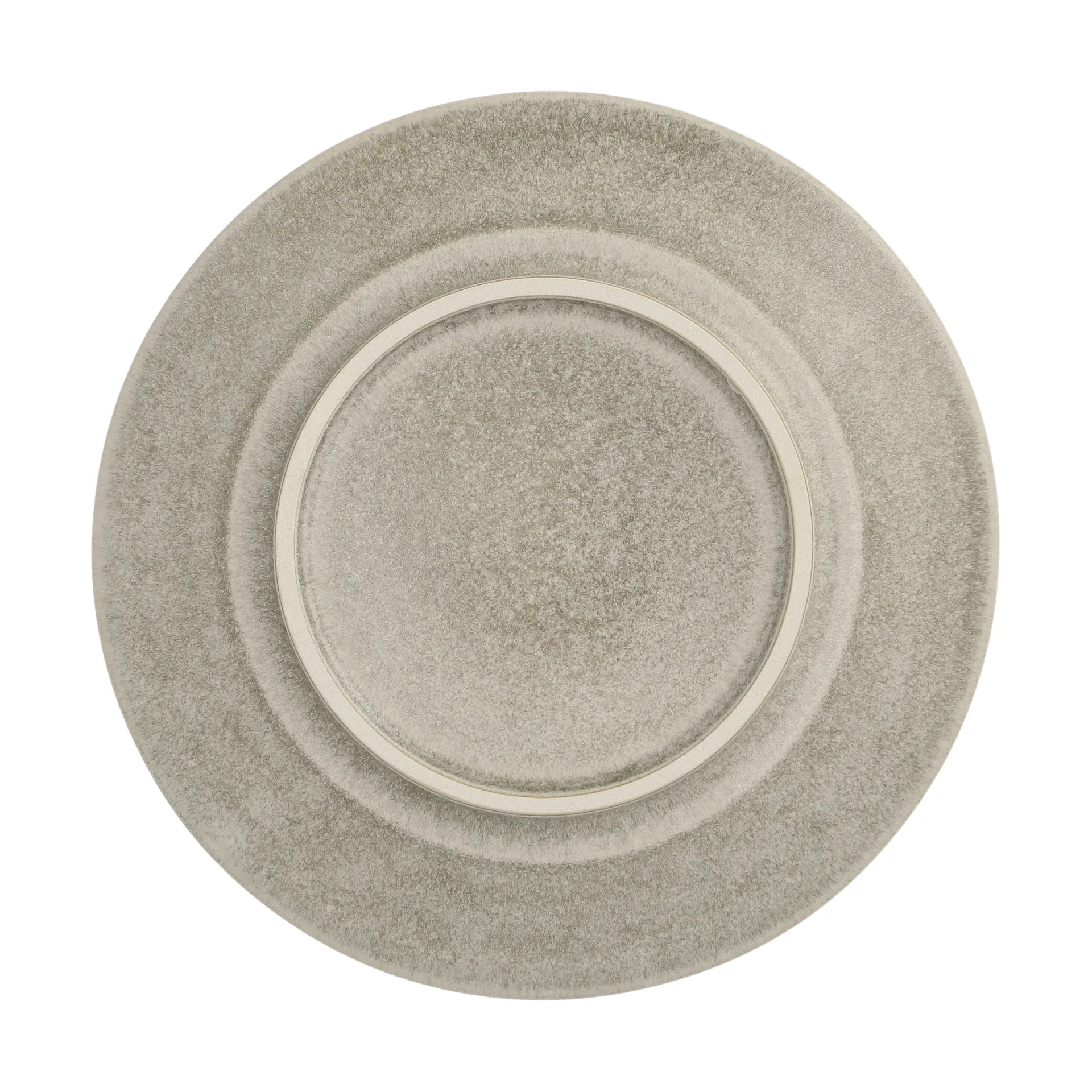 Plato Terra, Beige de gres, Ø22 cm Scandi Living