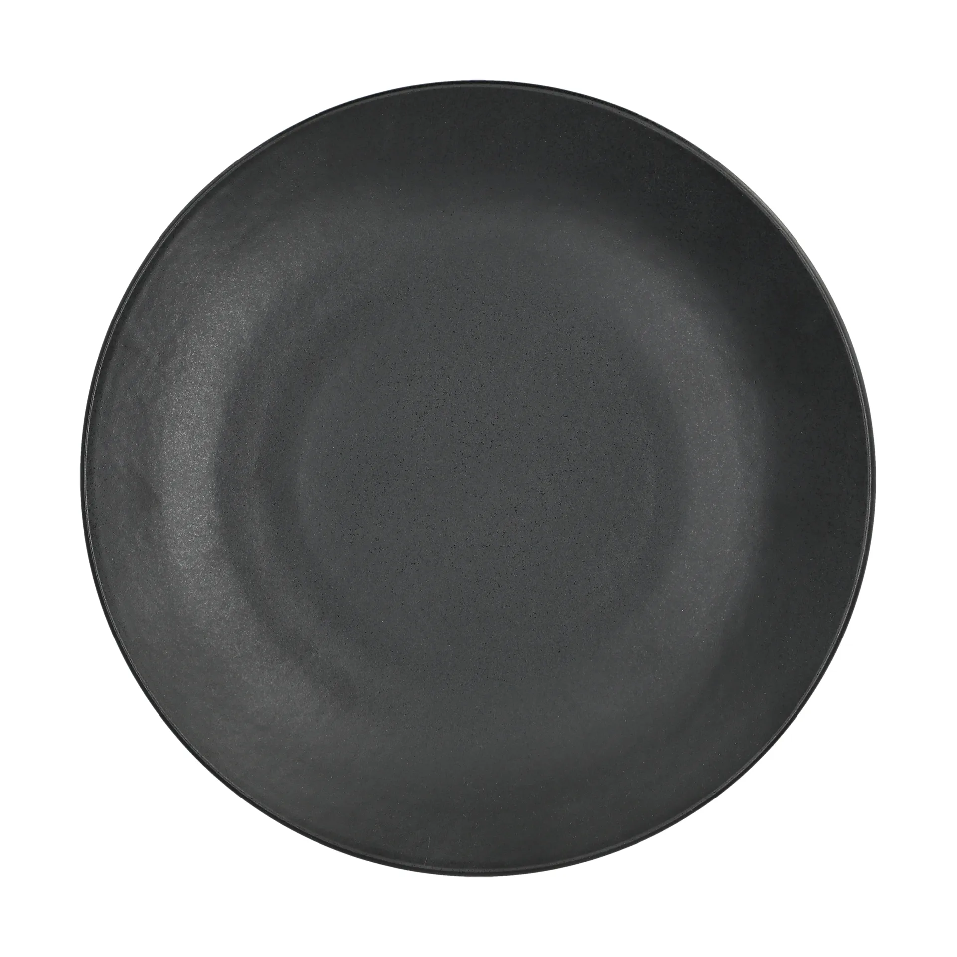 Plato Terra, Negro de gres, Ø26,5 cm Scandi Living