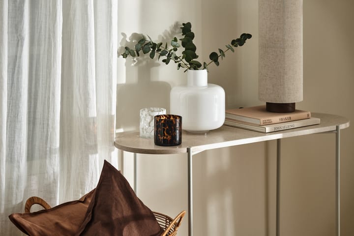 Portavelas Cloud Ø10 cm, Marrón Scandi Living