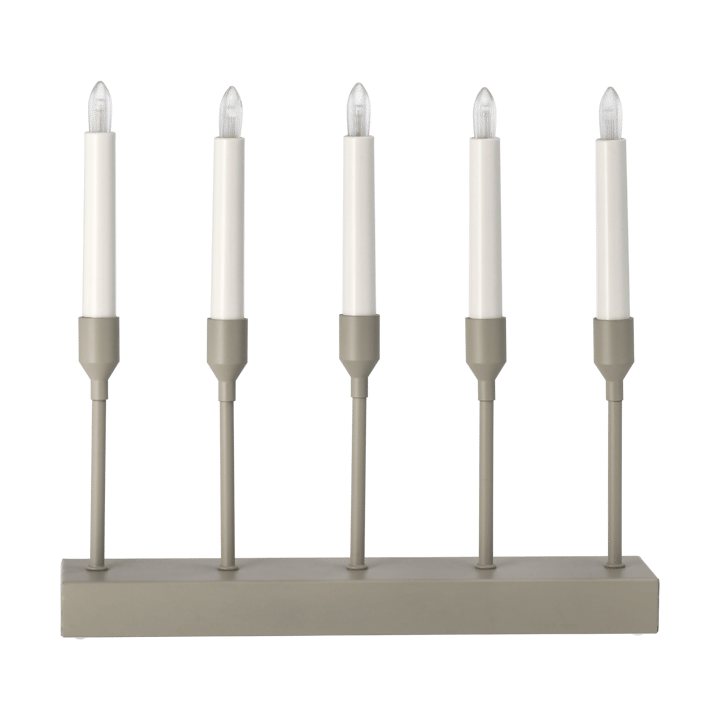 Portavelas de Adviento Kindle portabel 30 cm - Beige - Scandi Living