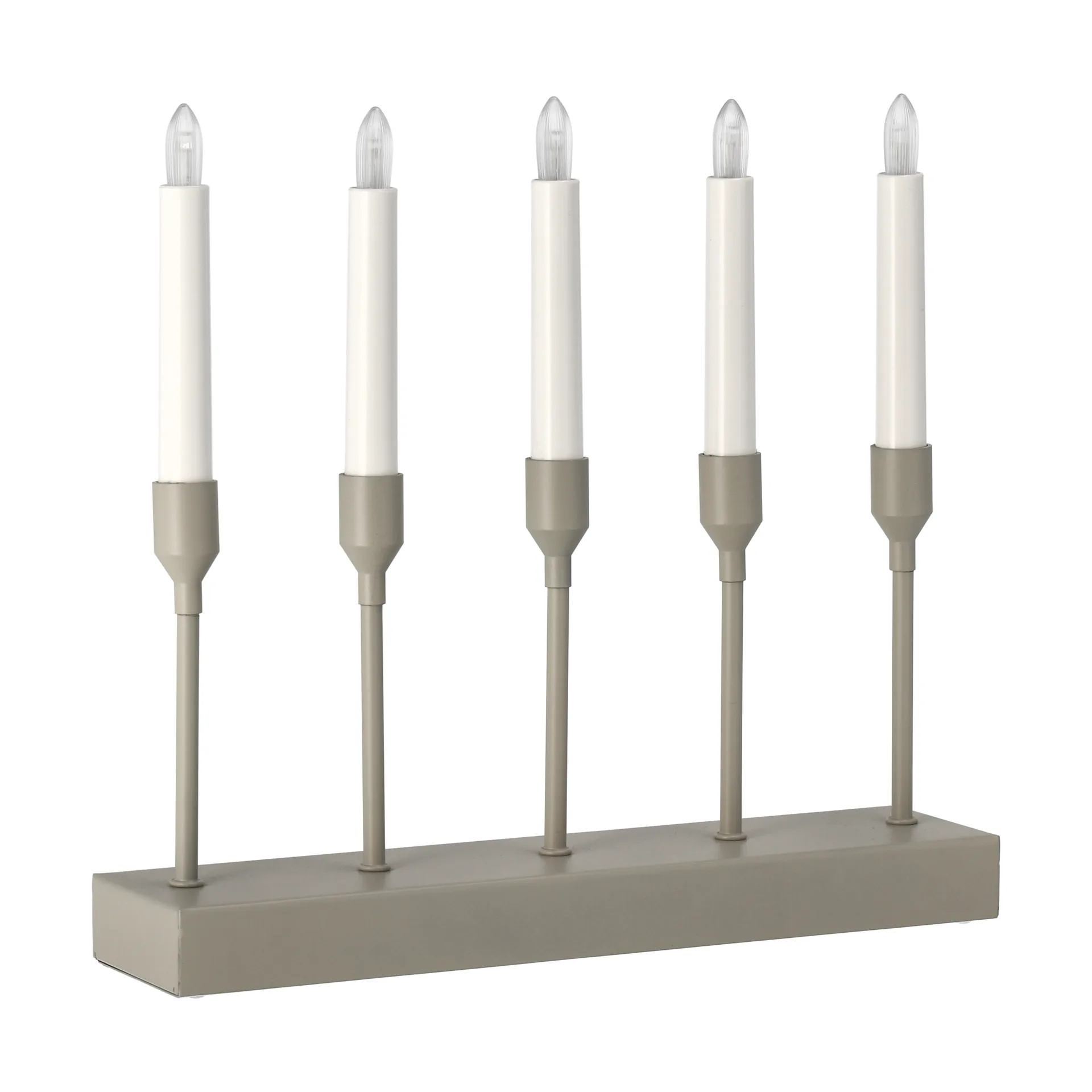 Portavelas de Adviento Kindle portabel 30 cm, Beige Scandi Living