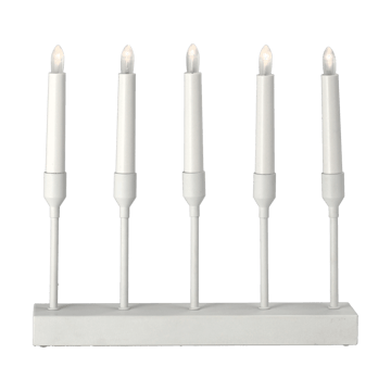 Portavelas de Adviento Kindle portabel 30 cm - Blanco - Scandi Living