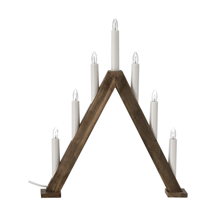 Portavelas de Adviento Nord 40 cm - Tintado oscuro - Scandi Living