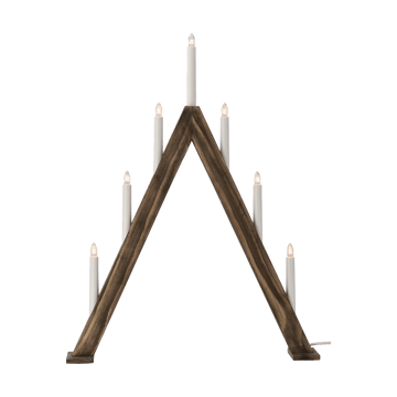 Portavelas de Adviento Nord 60 cm - Tintado oscuro - Scandi Living