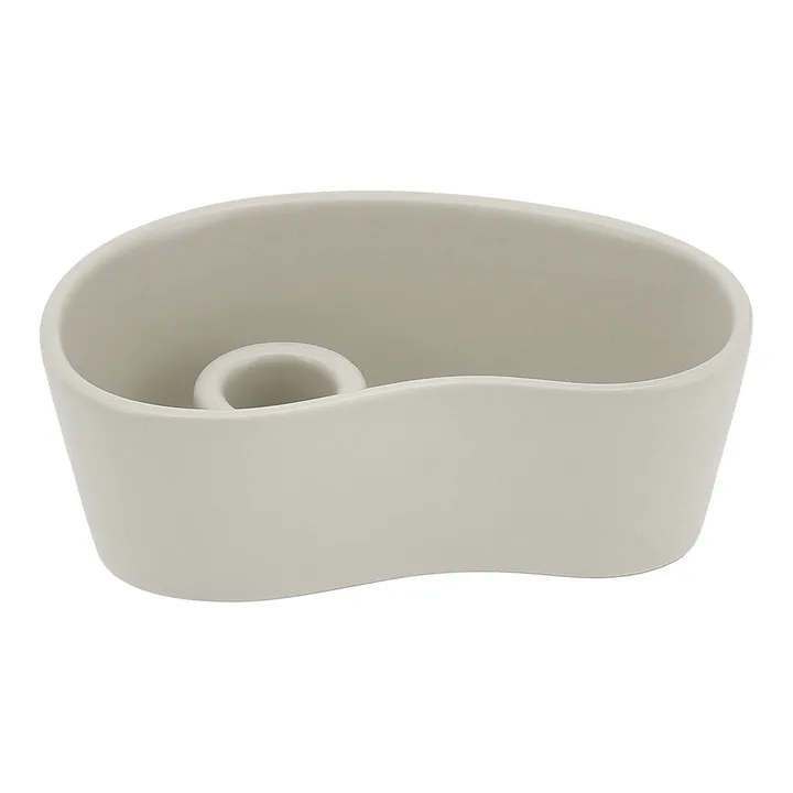 Portavelas Ember - Blanco, 8×14 cm - Scandi Living