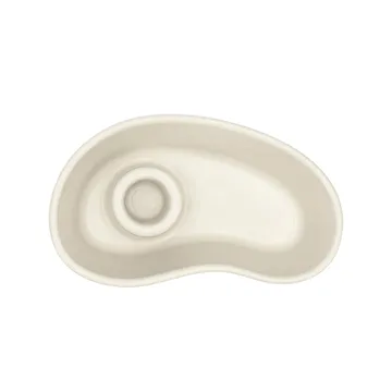 Portavelas Ember - Blanco, 8×14 cm - Scandi Living