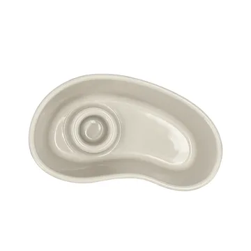 Portavelas Ember - Rojo-blanco, 8×14 cm - Scandi Living