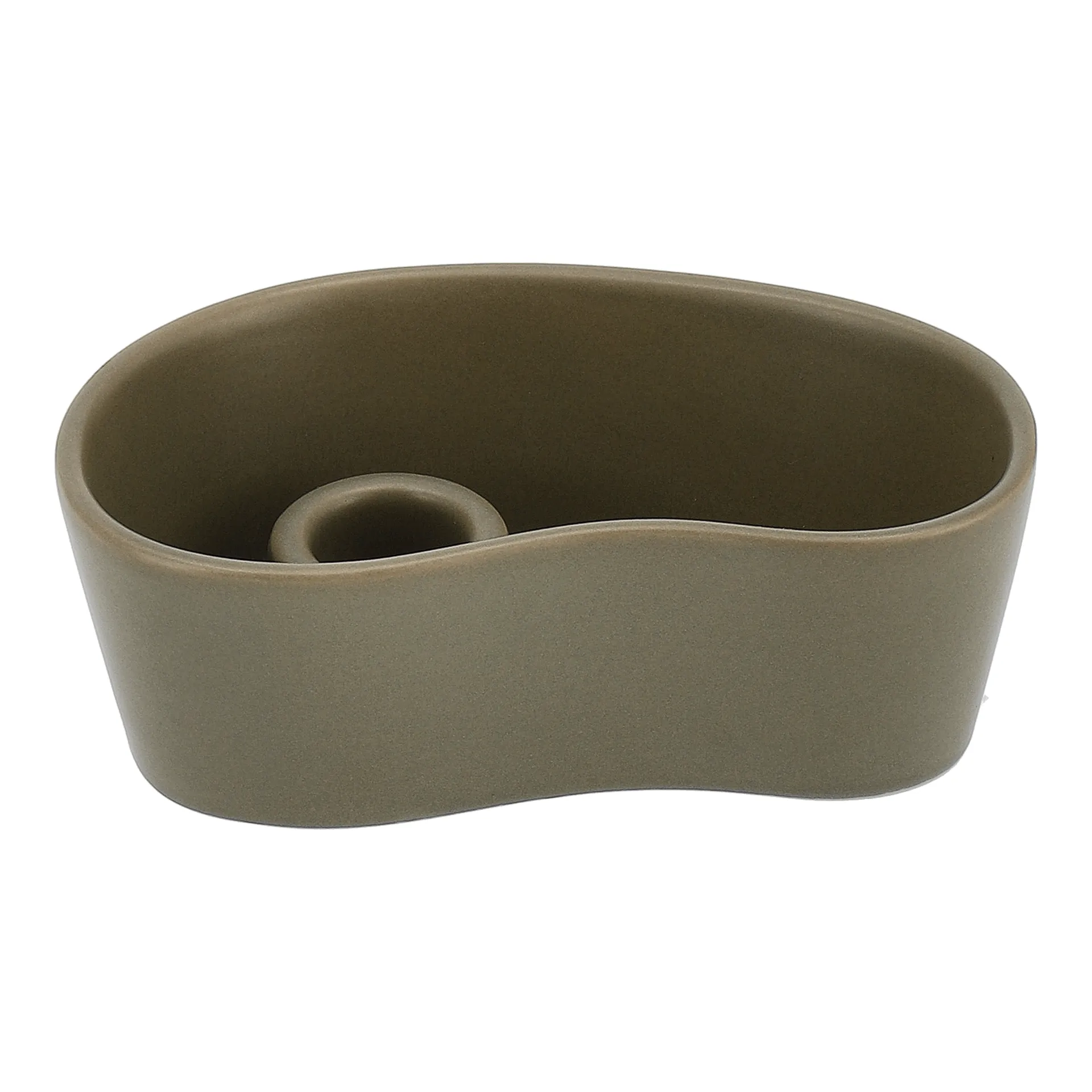 Portavelas Ember, Verde, 8×14 cm Scandi Living