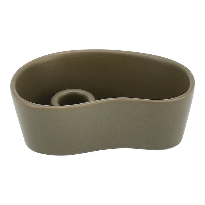 Portavelas Ember - Verde, 8×14 cm - Scandi Living