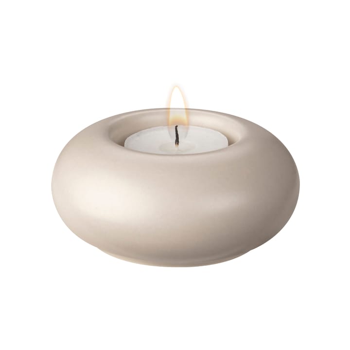 Portavelas Stone Ø9 cm - Beige - Scandi Living