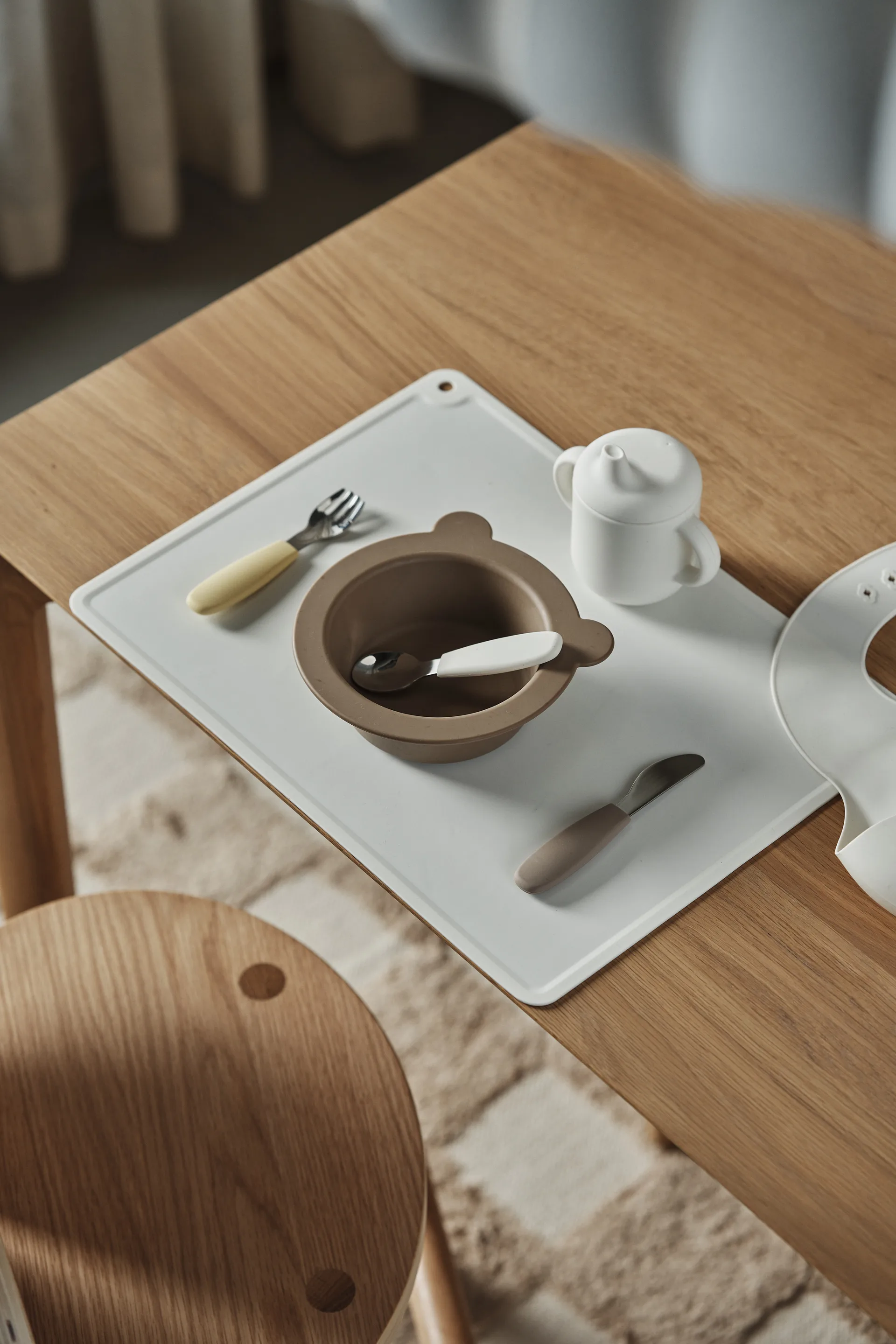 Posavasos de silicona Loula, Vanilla Scandi Living