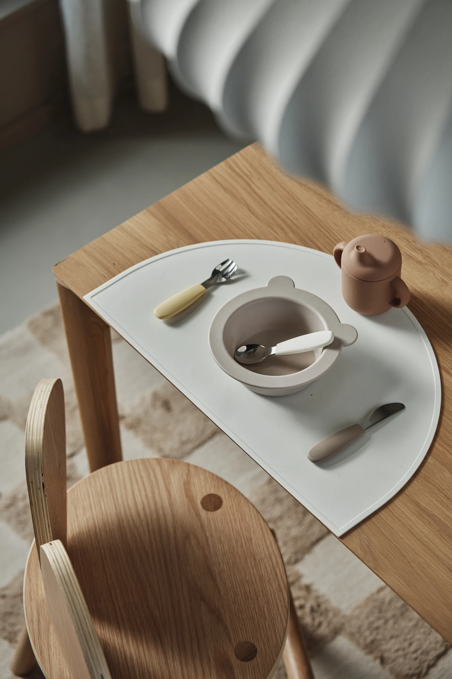Posavasos de silicona Lumi, Vanilla Scandi Living