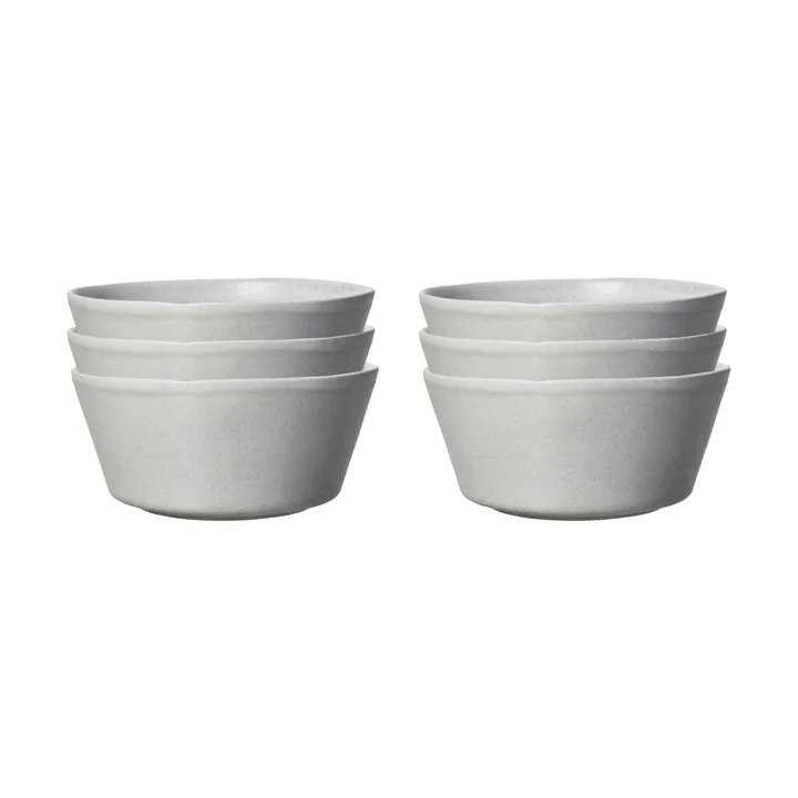Sandsbro bol gris claro, Ø15 cm, 6-pack - Scandi Living