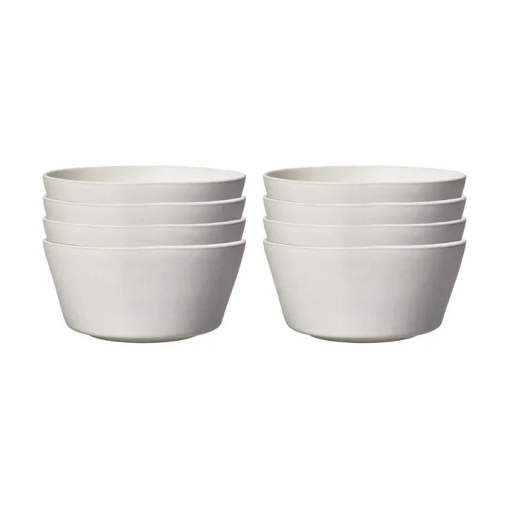 Sandsbro bol offwhite, Ø15 cm, 8-pack - Scandi Living