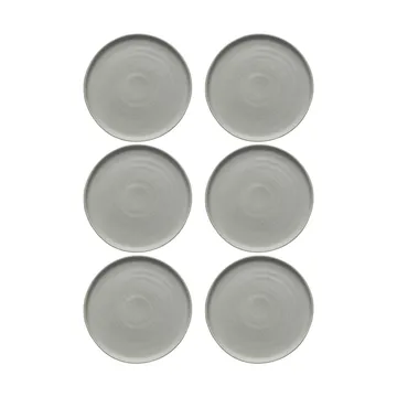 Sandsbro platillo gris claro, Ø20 cm, 6-pack - Scandi Living