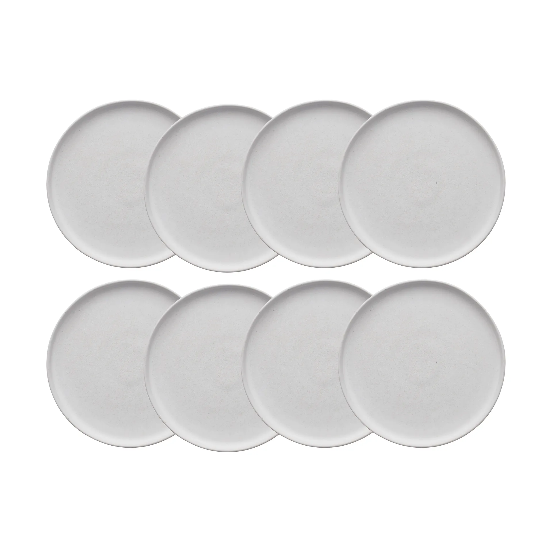 Sandsbro platillo offwhite, Ø20 cm, 8-pack,  Scandi Living