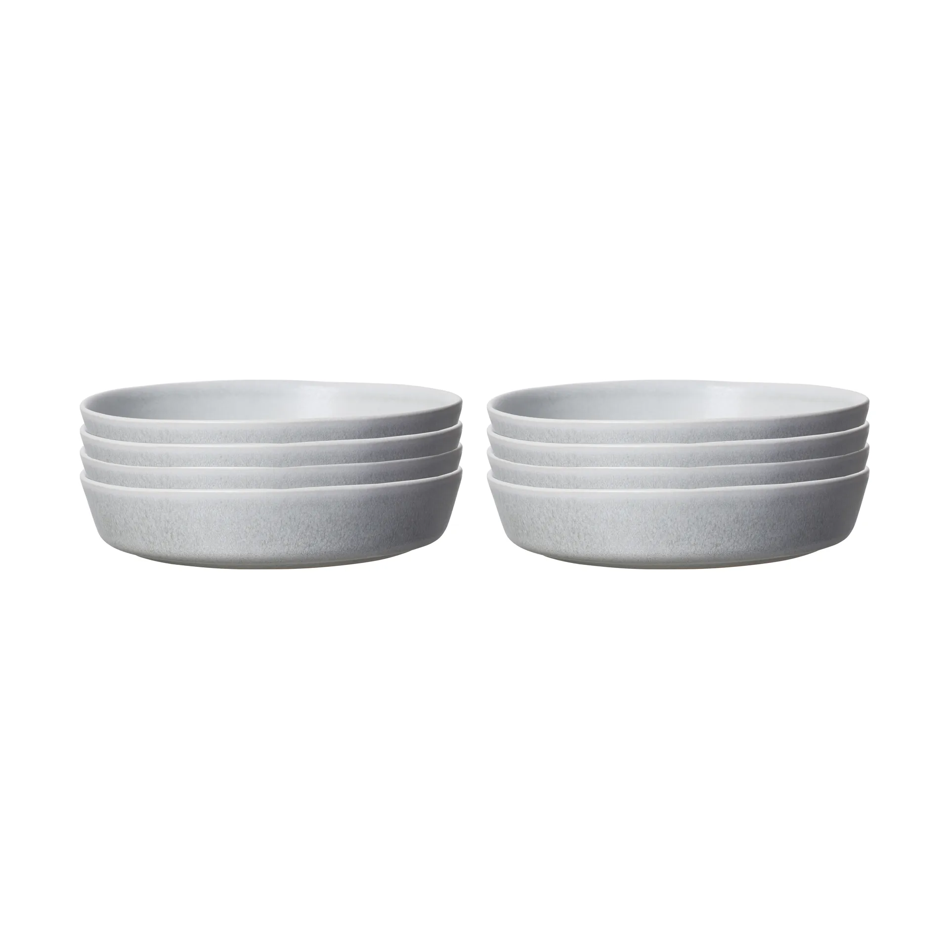 Sandsbro plato de pasta gris claro, Ø23 cm, 6-pack Scandi Living