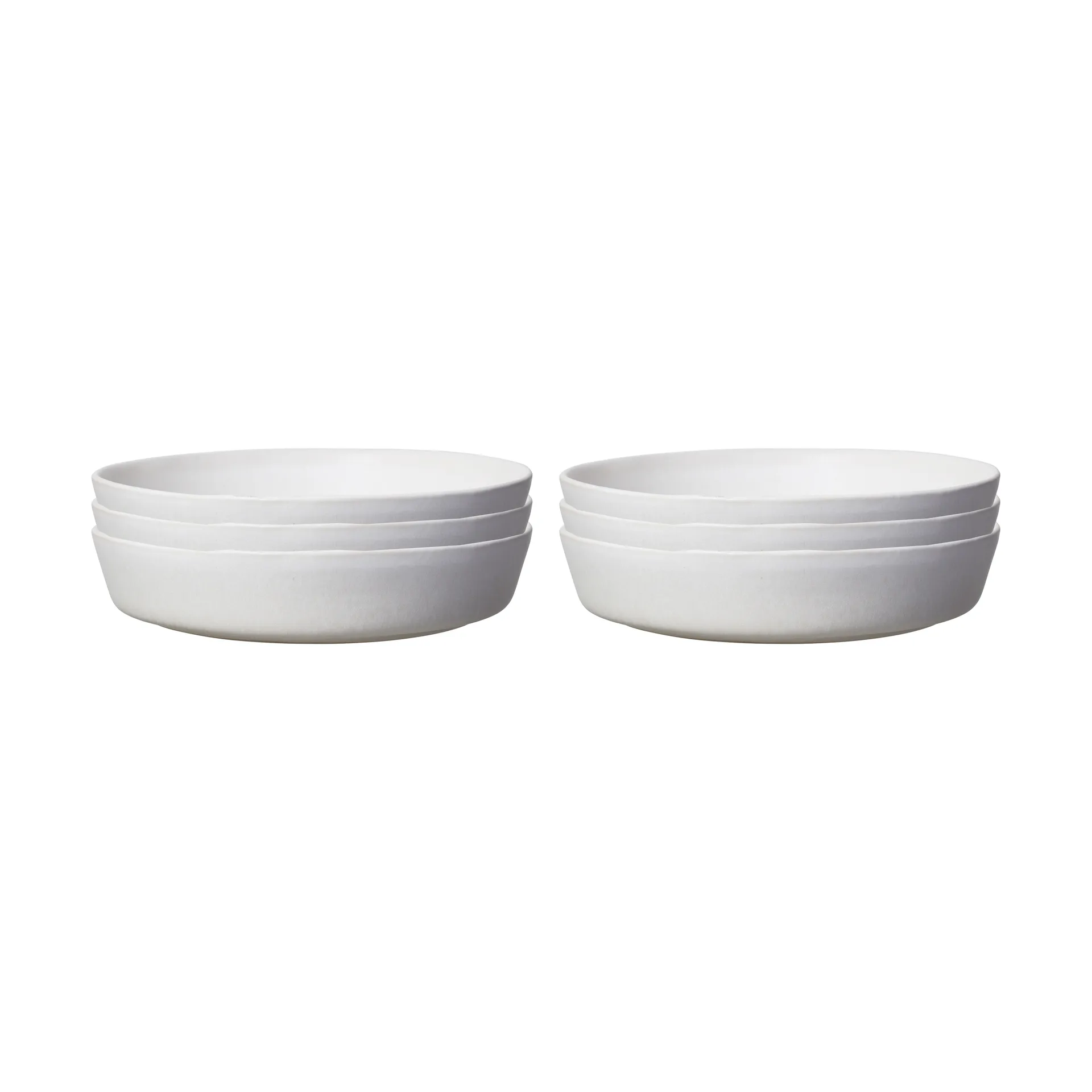 Sandsbro plato de pasta offwhite, Ø23 cm, 6-pack Scandi Living