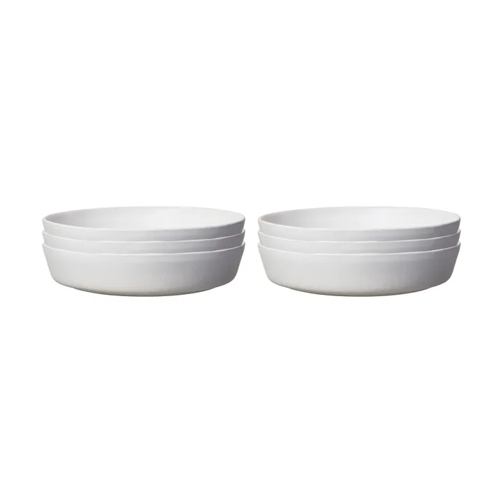 Sandsbro plato de pasta offwhite, Ø23 cm, 6-pack - Scandi Living