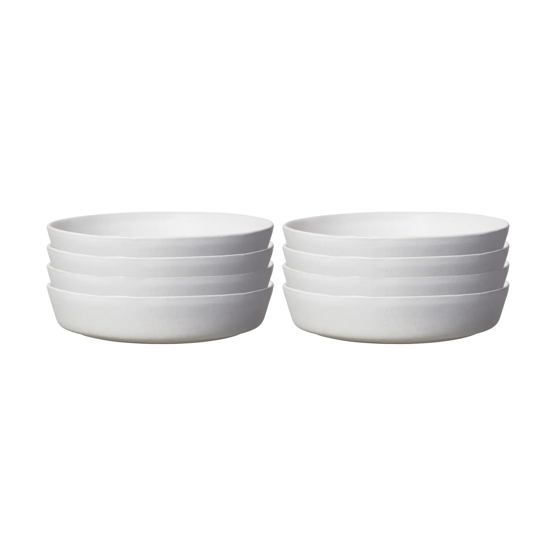 Sandsbro plato de pasta offwhite, Ø23 cm, 8-pack Scandi Living