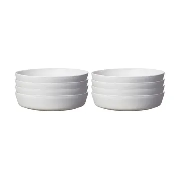 Sandsbro plato de pasta offwhite, Ø23 cm, 8-pack - Scandi Living