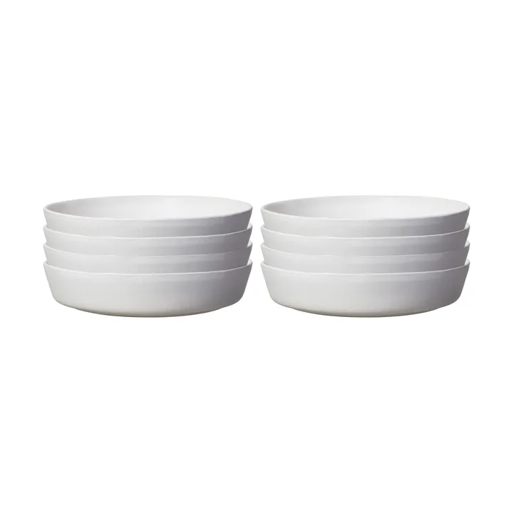 Sandsbro plato de pasta offwhite, Ø23 cm, 8-pack - Scandi Living