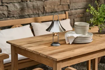 Sandsbro plato gris claro, Ø26 cm, 4-pack - Scandi Living