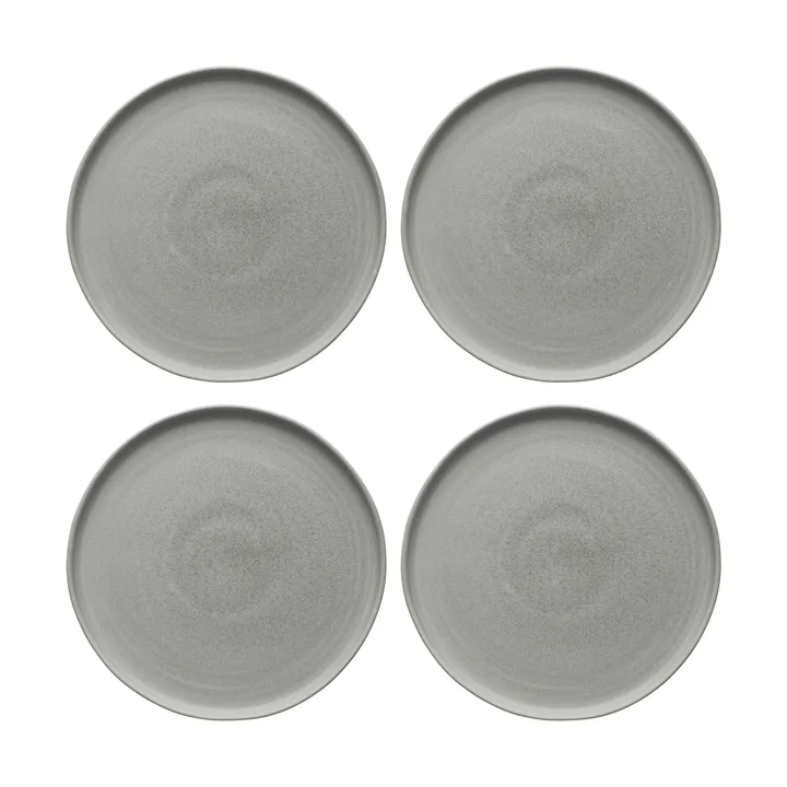 Sandsbro plato gris claro, Ø26 cm, 4-pack - Scandi Living