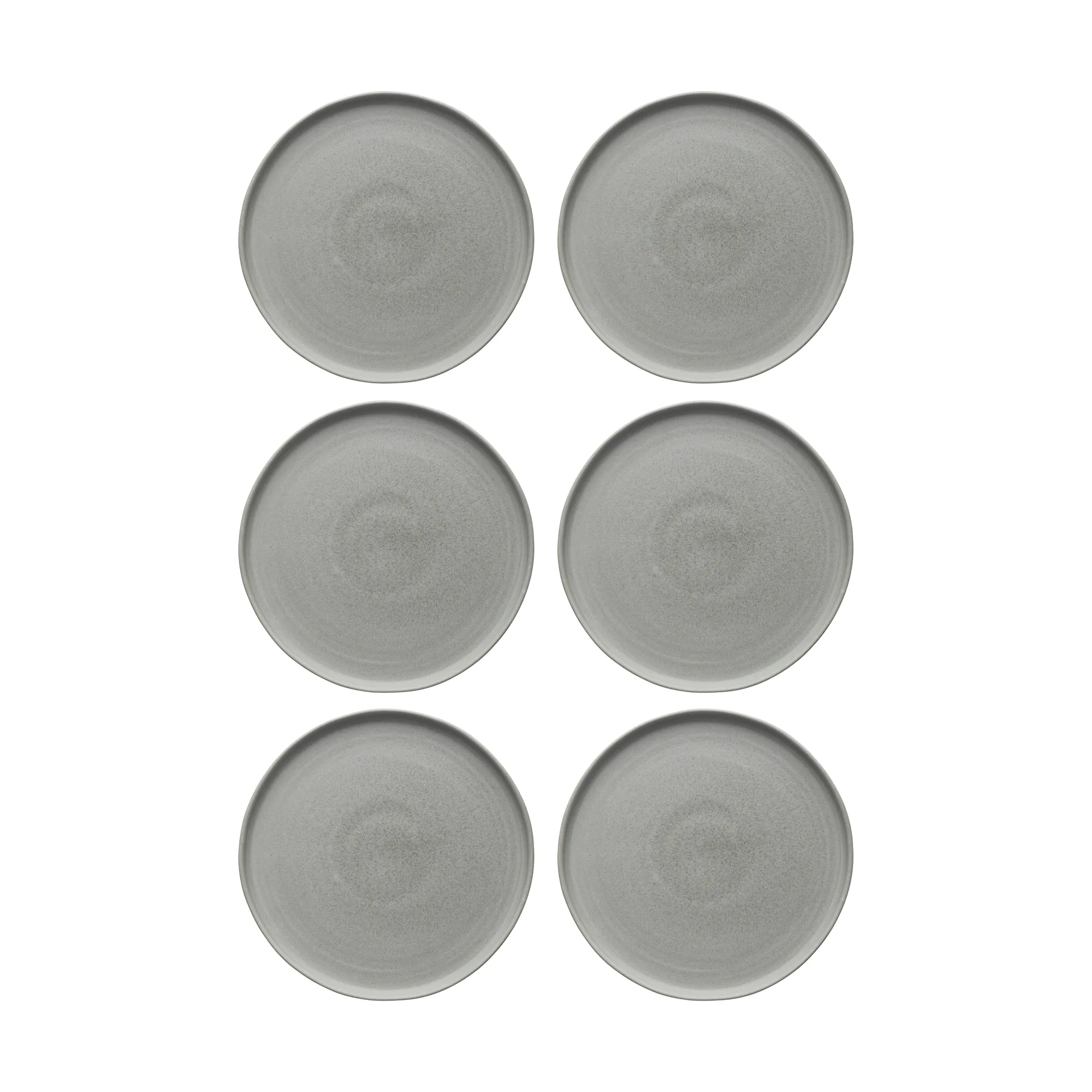Sandsbro plato gris claro, Ø26 cm, 6-pack,  Scandi Living