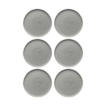 Sandsbro plato gris claro, Ø26 cm, 6-pack - Scandi Living