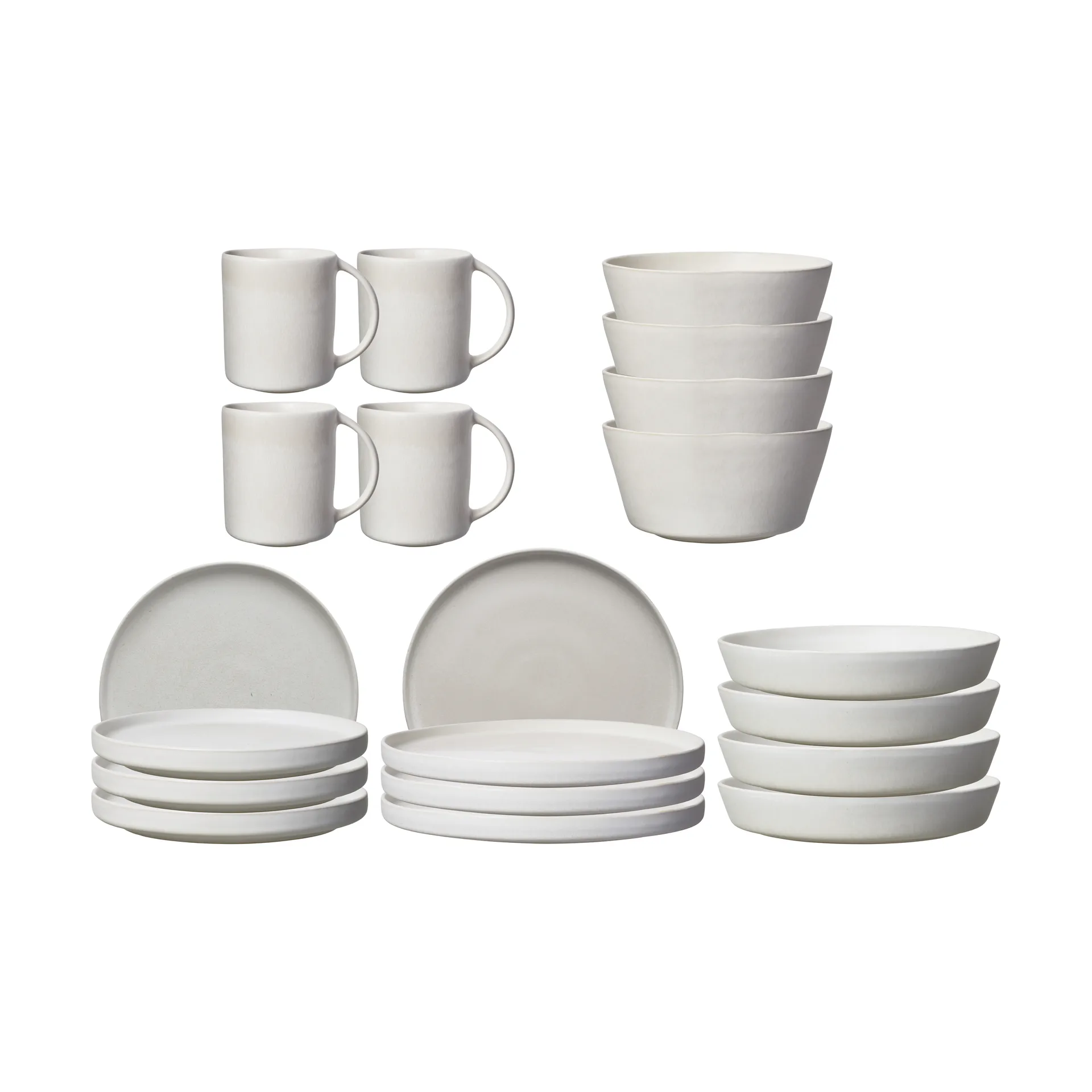 Sandsbro set inicial 20 piezas - Offwhite Scandi Living