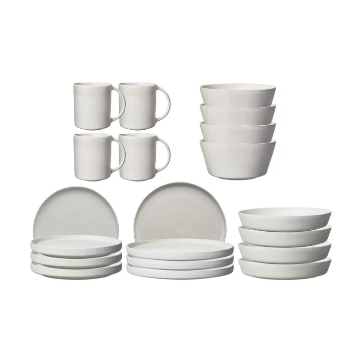 Sandsbro set inicial 20 piezas - Offwhite - Scandi Living