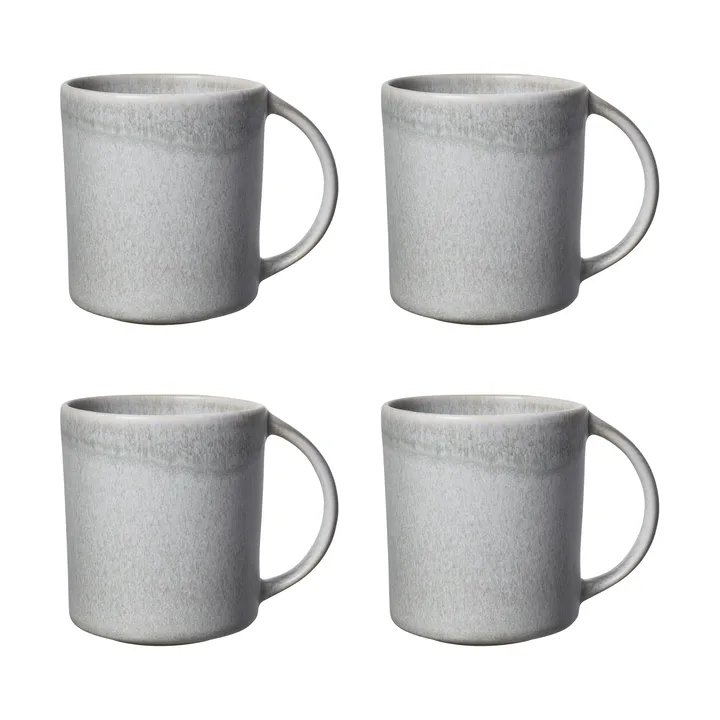 Sandsbro taza gris claro, 30 cl, 4-pack - Scandi Living