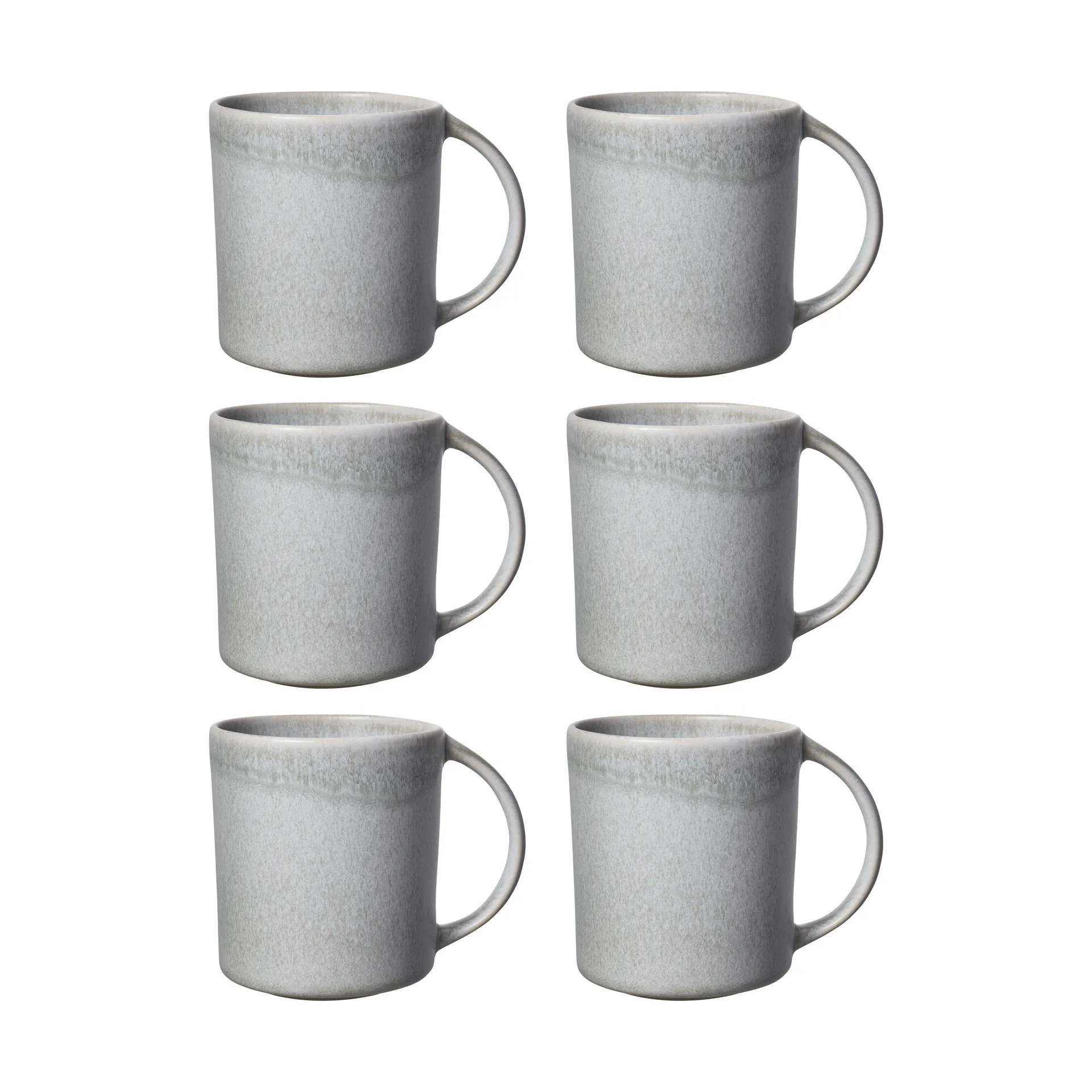 Sandsbro taza gris claro, 30 cl, 6-pack,  Scandi Living