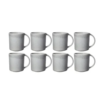 Sandsbro taza gris claro, 30 cl, 8-pack - Scandi Living